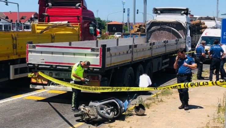 Akçakoca’da kaza 1 kişi hayatını kaybetti