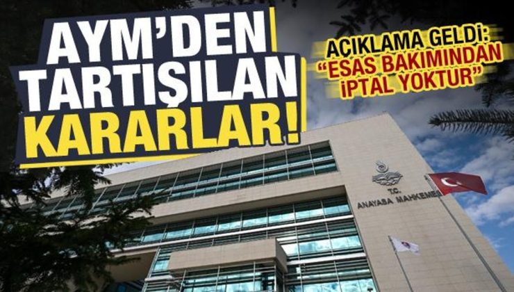 AYM’den tartışmalı ‘rektör ataması’ kararı!