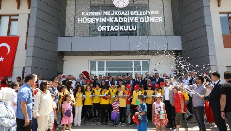 Başkan Palancıoğlu bir okulu daha ilçeye kazandırdı