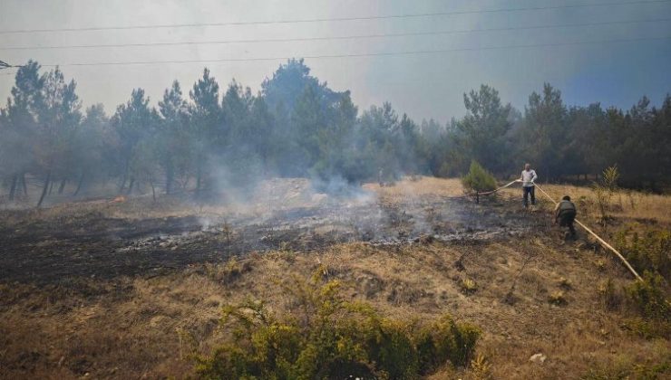 Bursa Büyükorhan’da yangın kabusu