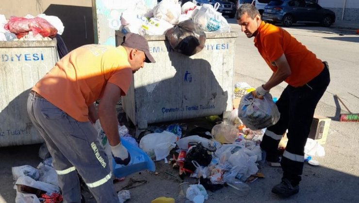 Bursa Gemlik’te temizlik seferberliğine devam