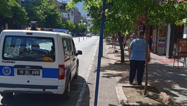 Bursa’da zabıta ekiplerinden Kurban Bayramı’nda sıkı denetim