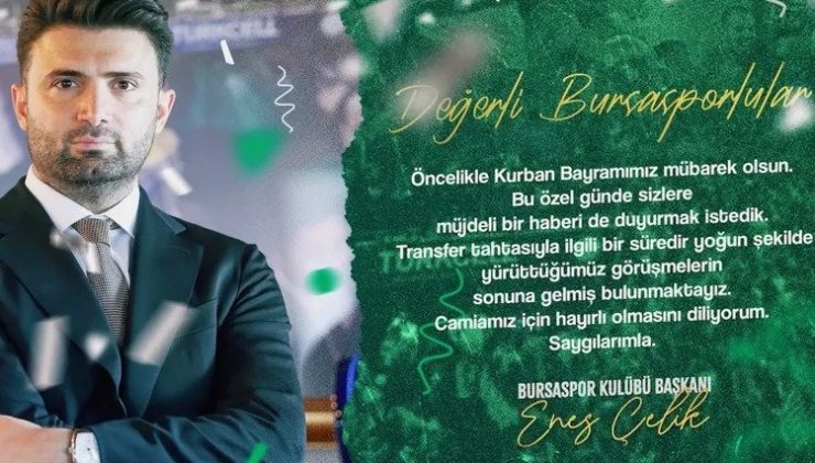 Bursaspor tahtayı açtı!