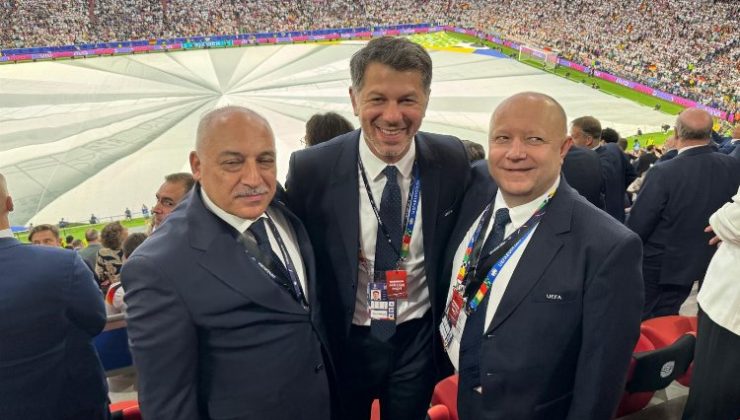 Büyükekşi, EURO 2024 açılışı öncesi FIFA ve UEFA başkanları ile buluştu