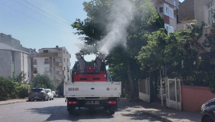 Çayırova’da vektörle mücadele sürüyor