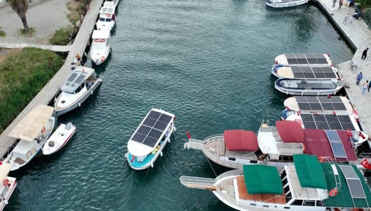 Çevre dostu teknelerin dönüşümü tamamlandı