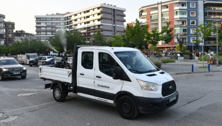 Çiğli’de ilaçlama iki katına çıkartıldı