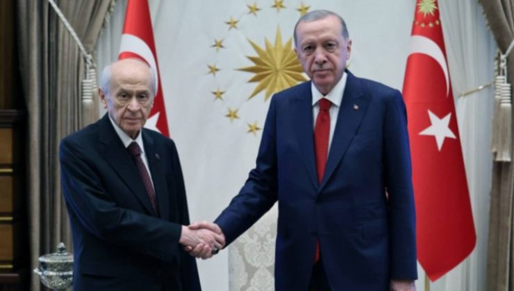 Erdoğan Bahçeli görüşmesi 50 dakika sürdü