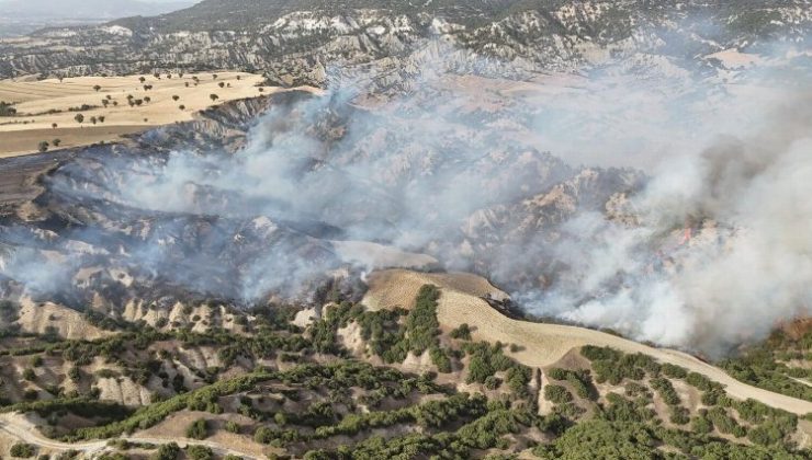 Manisa itfaiyesi yangınlar için seferber oldu