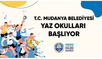 Mudanya Belediyesi’nin çocukları kötü alışkanlıklardan uzaklaştırarak sporla tanıştırmak, sporu sevdirmek ve kendilerini geliştirmek amacıyla sürdürdüğü “Yaz Okulları” için başvurular başladı.