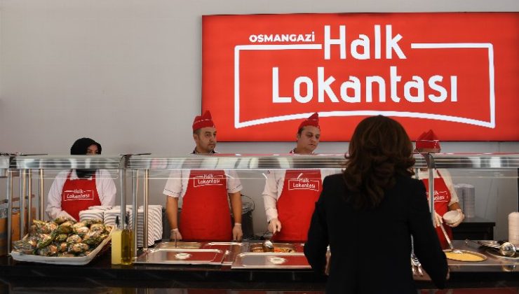 Osmangazi’de Halk Lokantası açıldı