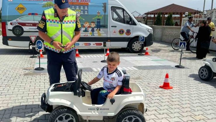 Özel öğrencilere trafik güvenliği eğitimi