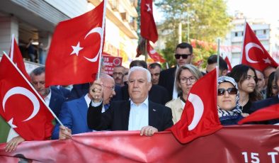 15 Temmuz Bursa’da törenlerle anıldı