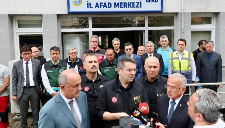 AFAD Başkanı Okay Memiş Ordu’da