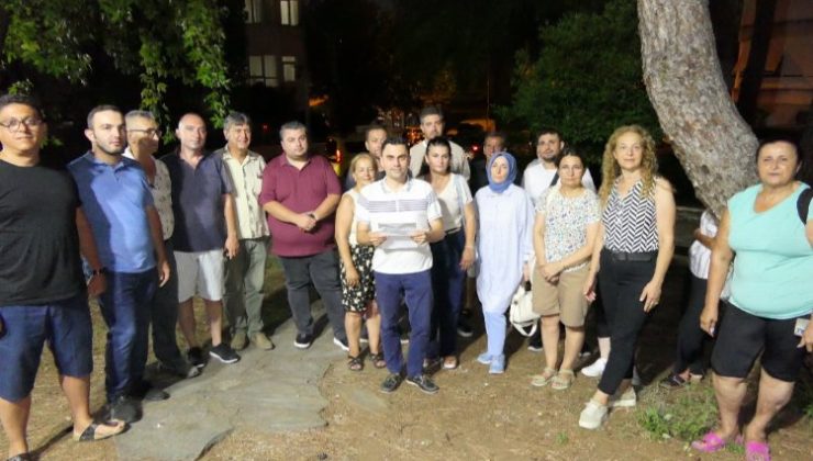 AK Parti Marmaris’ten belediyenin satış kararına gece eylemi