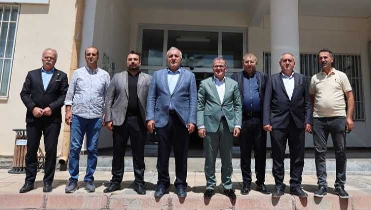 Başkan Özdoğan, MHP Kayseri İl Başkanı Demirezen ve heyetini ağırladı