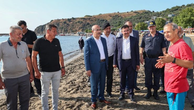 Bursa Valisi Demirtaş’tan Mudanya sahillerine denetim