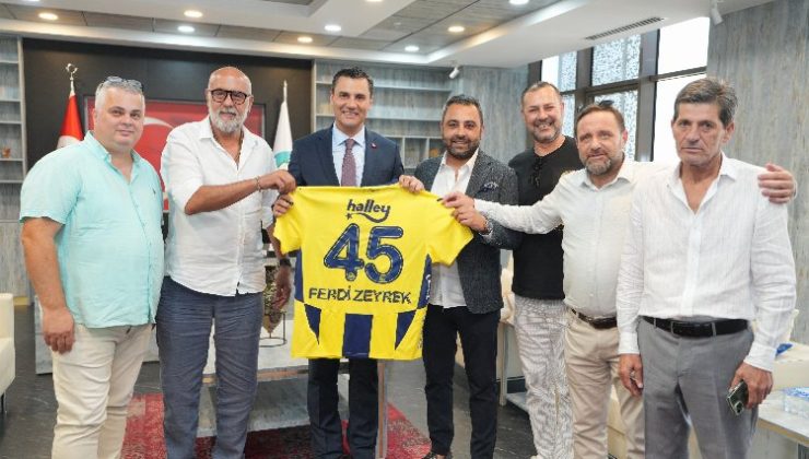 Fenerbahçe Taraftar Derneklerinden Başkan Zeyrek’e ziyaret