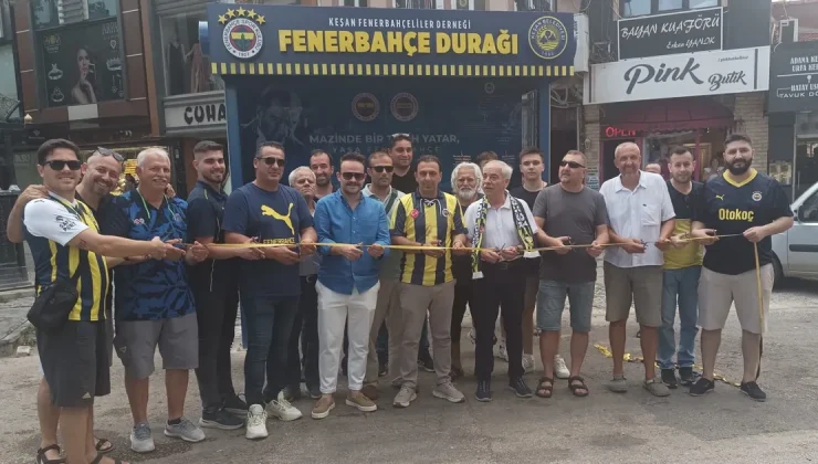 Keşan’da Fenerbahçeliler Derneği durağı açıldı