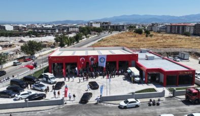 Manisa’da Akhisar İtfaiye Amirliği faaliyette