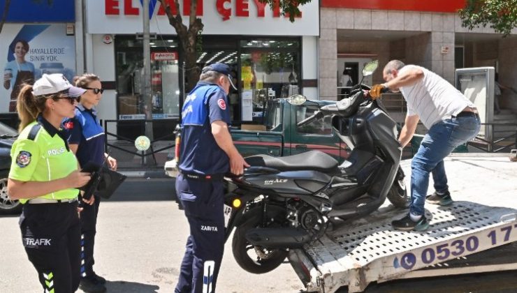 Manisa’da kaldırımlar yayaların!