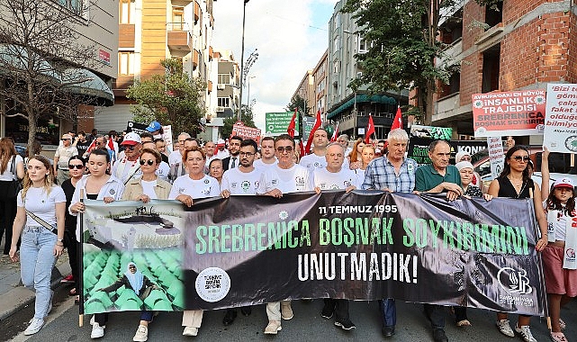 Srebrenitsa soykırımının kurbanları Bayrampaşa’da anıldı