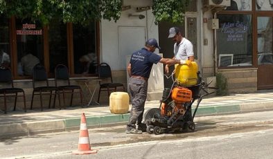 Yenişehir’de yol çalışmaları sürüyor