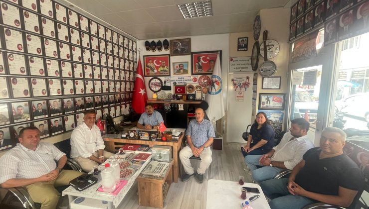 Manisa Büyükşehir Belediye Başkanlığı’ndan,Şehit Aileleri ve Gaziler Derneği’ne Anlamlı Ziyaret