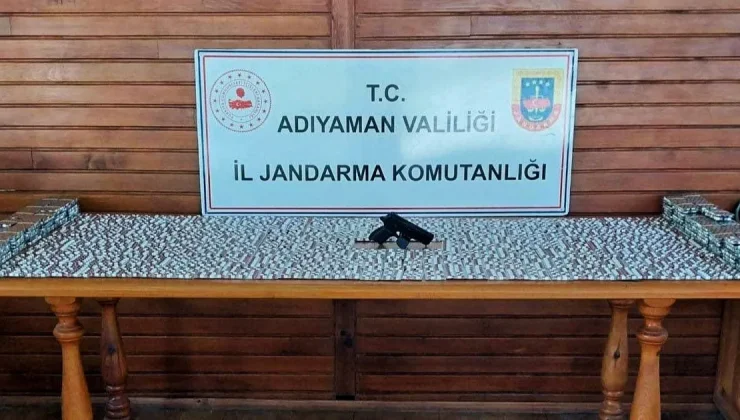 Adıyaman Jandarması’nın uyuşturucu ile mücadelesi sürüyor