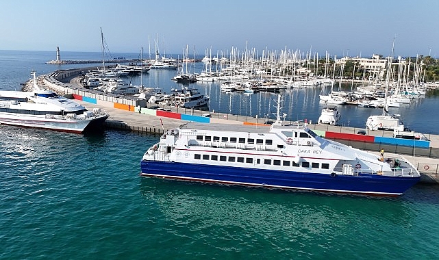 Aydın Büyükşehir Belediyesi Aydın-Muğla Arası Deniz Otobüsü Seferlerine Yoğun İlgi