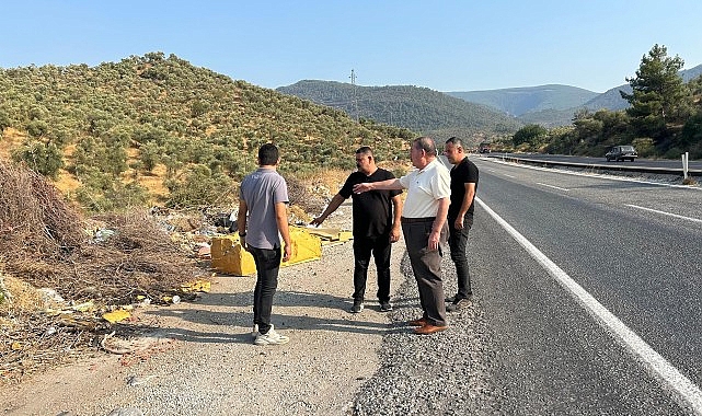 Bafa Gölü Çevresindeki Çöp ve Moloz Kirliliği Belediye’yi Harekete Geçirdi