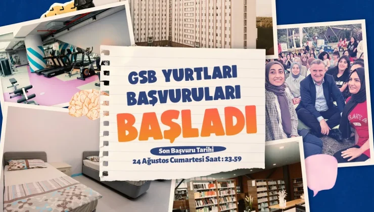 Bakan Bak duyurdu… Yurt başvuruları başladı