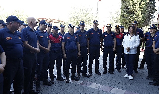 Başkan Çerçioğlu’ndan Ateş Savaşçılarına Ziyaret