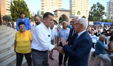 Başkan Özyiğit, Mersin Cemevi’nde Aşure etkinliğine katıldı