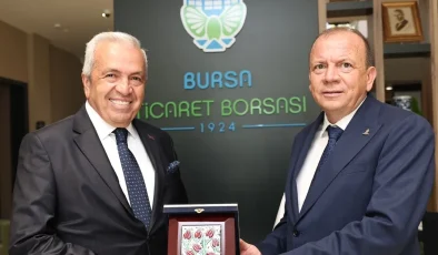 Başkan Şadi Özdemir’den Bursa Ticaret Borsası’na ziyaret