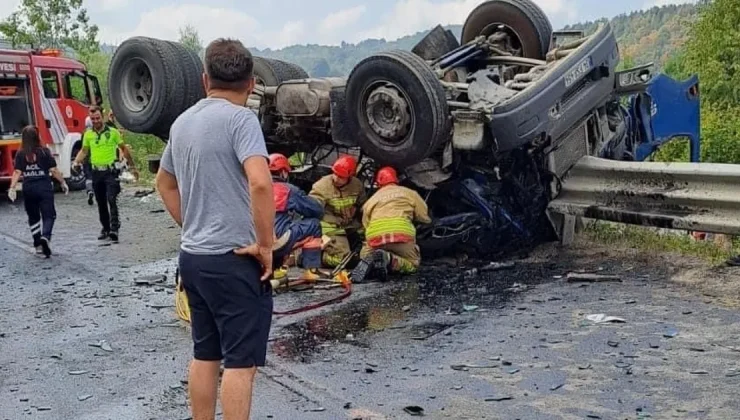 Bolu Dağı’nda feci kaza: 2 kişi hayatını kaybetti  