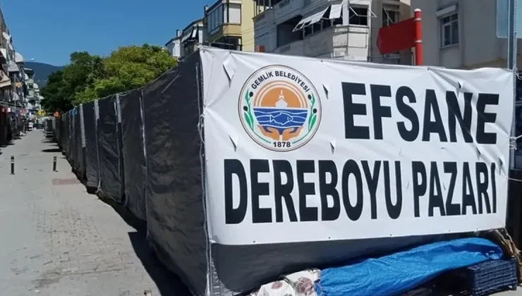 Bursa Kumla’da efsane Dereboyu Pazarı