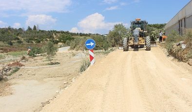 Büyükşehir Seydiler-Hacıali grup yolunda alternatif yol açıyor