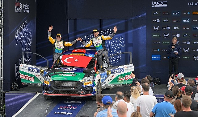 Castrol Ford Team Türkiye, Dünya Ralli Şampiyonası’nın Finlandiya ayağında Türk bayrağını podyumda dalgalandırdı