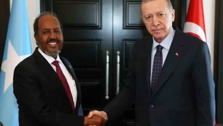 Cumhurbaşkanı Erdoğan Somalili mevkidaşıyla görüştü