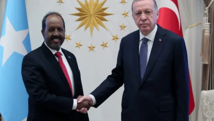 Cumhurbaşkanı Erdoğan, Somalili mevkidaşıyla görüştü