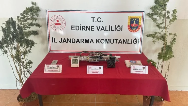 Edirne’de uyuşturucu operasyonu