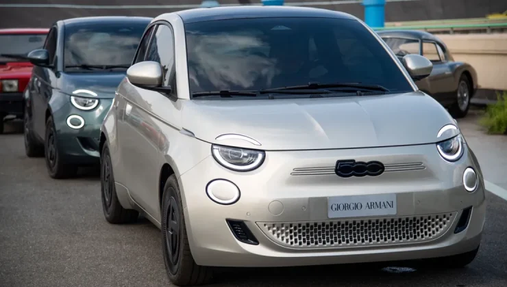 FIAT ve Giorgio Armani’den etkileyici iş birliği:  FIAT 500e Giorgio Armani