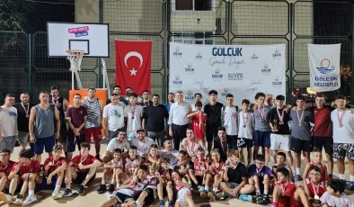 Gölcük’te sokak basketboluna yoğun ilgi