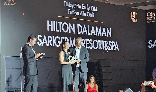 HIlton Dalaman Sarıgerme Resort & Spa, QM TourIsm Awards 2023’te En İyi FETHİYE Aile Oteli Seçildi!