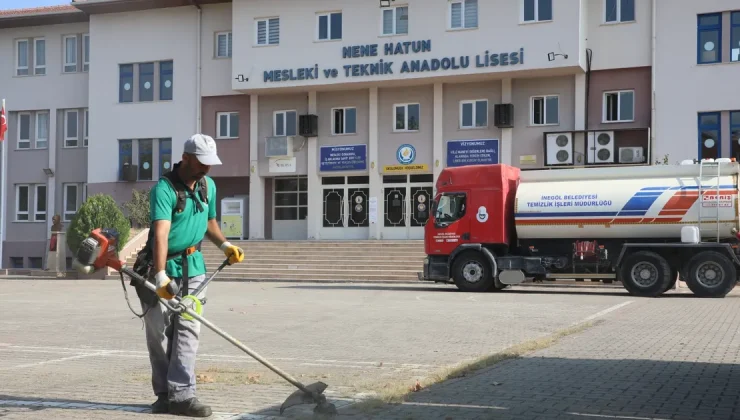 İnegöl’de okullar yeni eğitim öğretim yılına hazırlanıyor