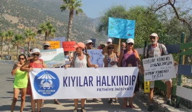 Kıyılar Halkındır İnisiyatifi Ölüdeniz’den seslendi