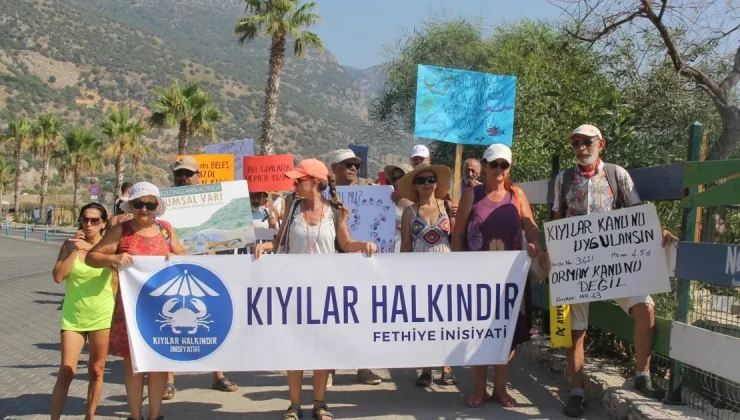 Kıyılar Halkındır İnisiyatifi Ölüdeniz’den seslendi