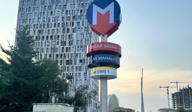 M9 metro hattı yeni istasyonuyla büyüyor