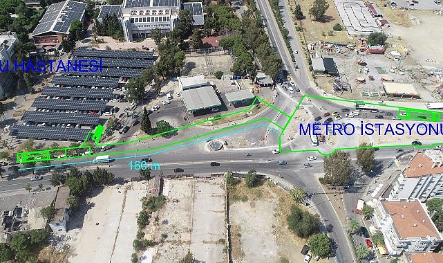 Metro’dan hastaneye ulaşım kolaylaşacak